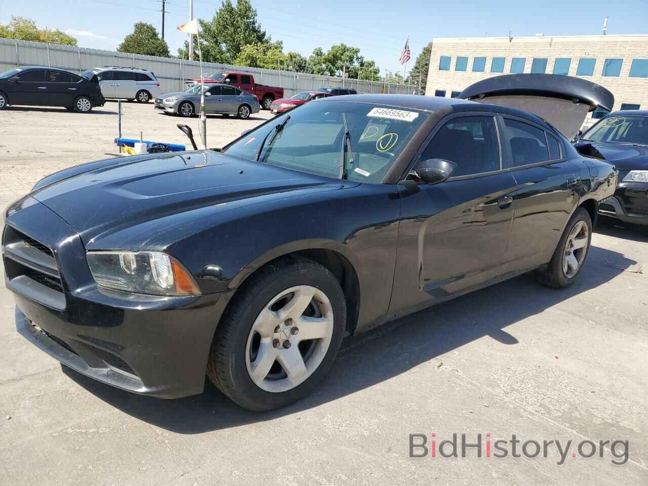 Photo 2C3CDXAT5DH522115 - DODGE CHARGER 2013