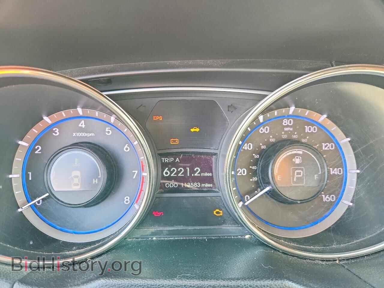 2012 HYUNDAI SONATA - VIN: 5NPEC4AC9CH387748 - Фото 9