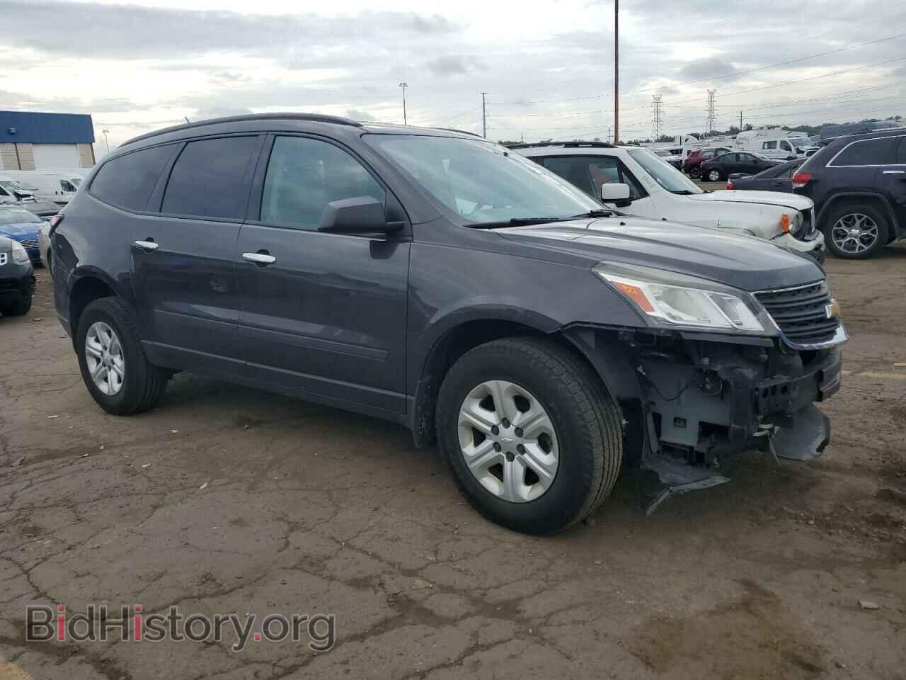 2014 CHEVROLET TRAVERSE - VIN: 1GNKRFKD4EJ211812 - Фото 4