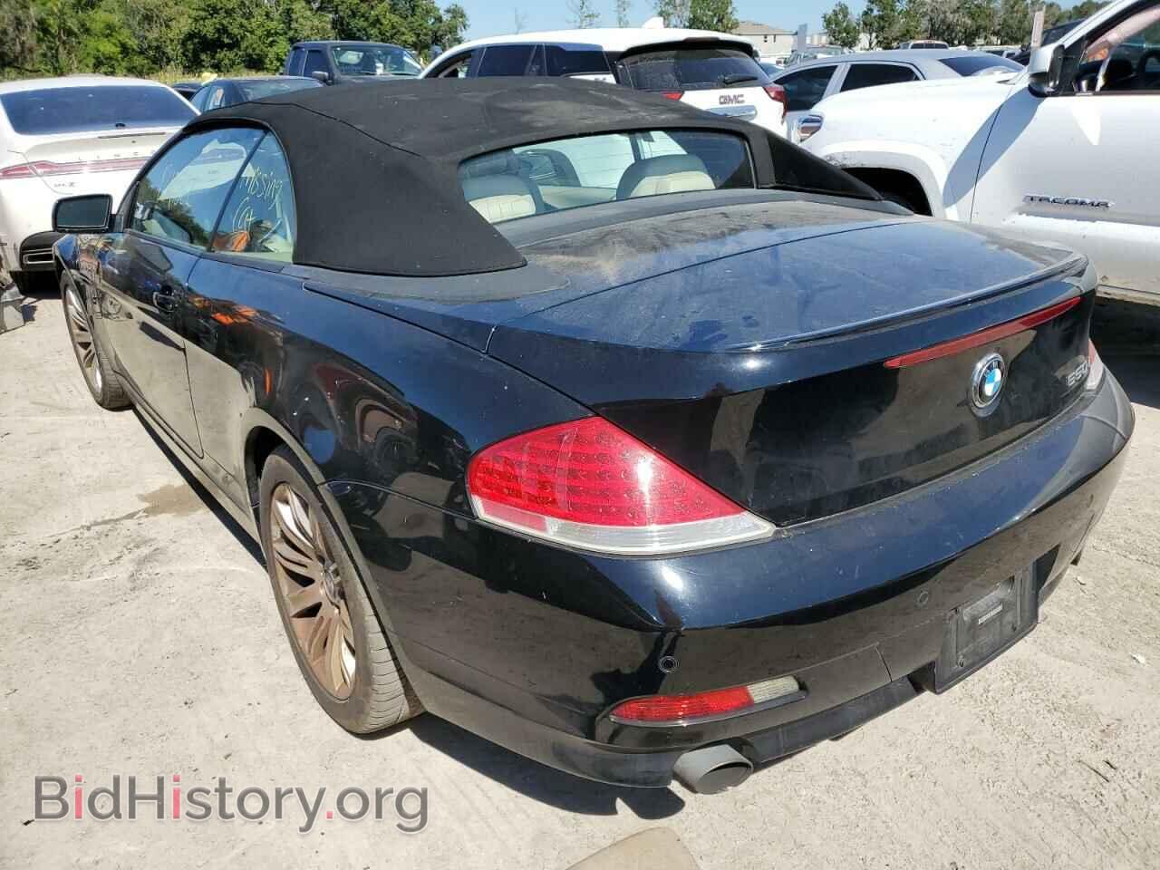 2006 BMW 6 SERIES - VIN: WBAEK13486CN75794 - Фото 3