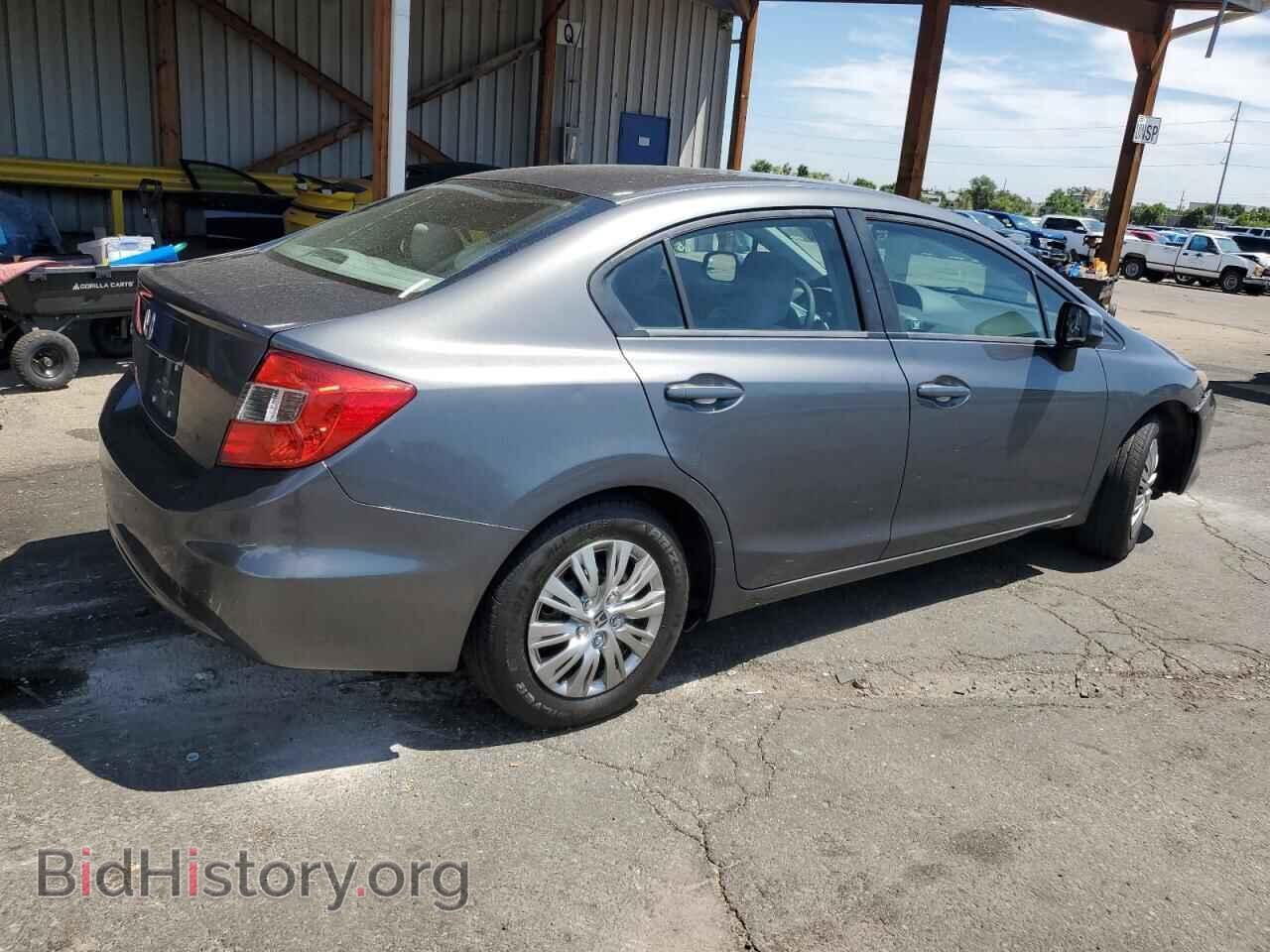 2012 HONDA CIVIC - VIN: 2HGFB2F5XCH560712 - Фото 3