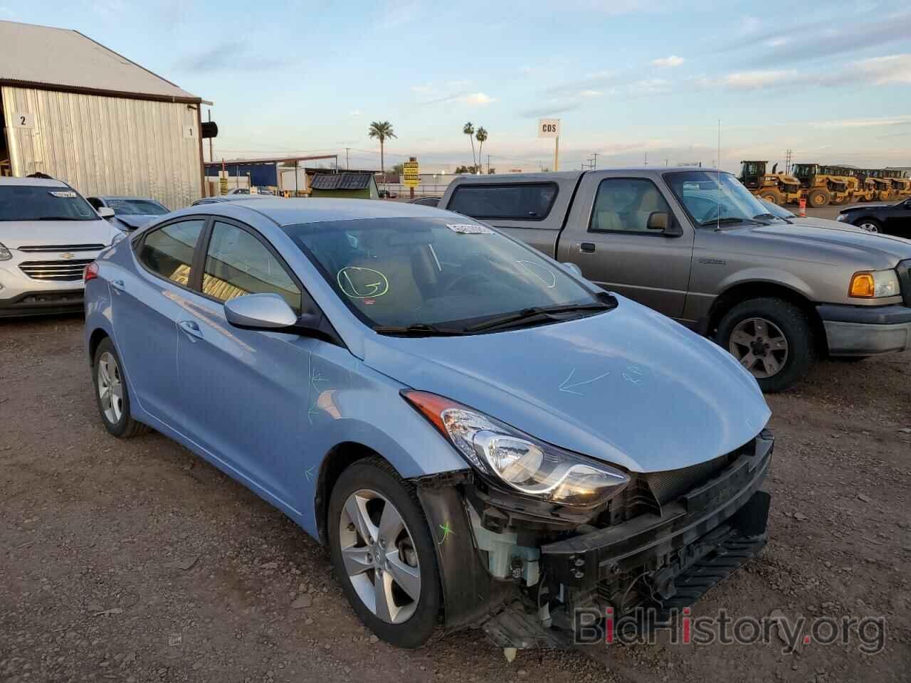 Photo KMHDH4AE8DU536698 - HYUNDAI ELANTRA 2013