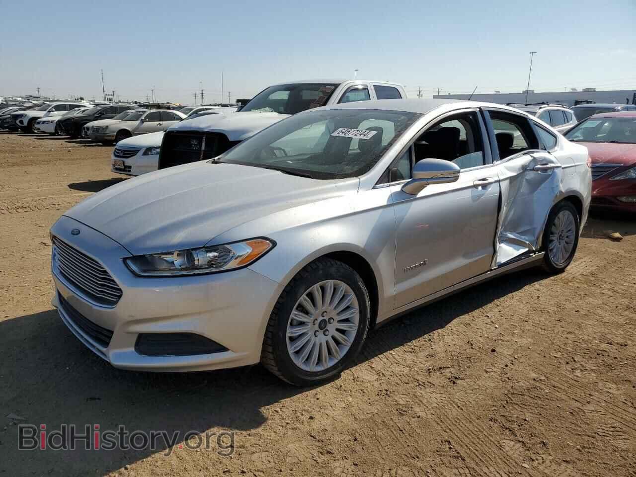 Photo 3FA6P0LU2DR388574 - FORD FUSION 2013