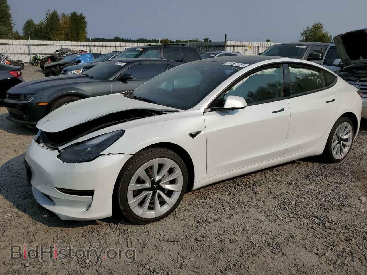 Photo 5YJ3E1EA2NF186834 - TESLA MODEL 3 2022