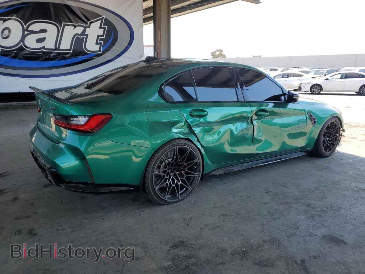 2021 BMW M3 - VIN: WBS53AY07MFL01111 - Фото 3