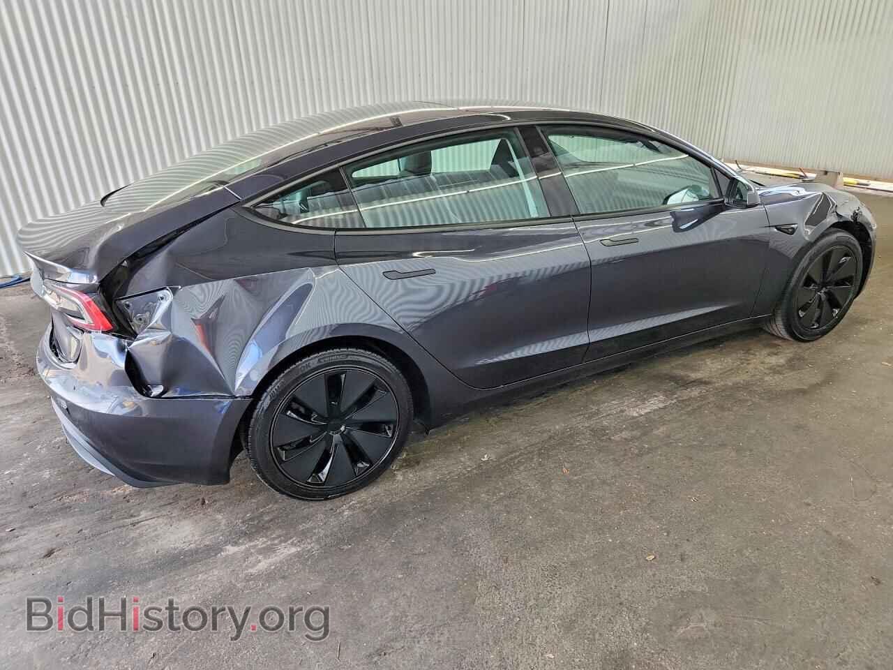 2024 TESLA MODEL 3 - VIN: 5YJ3E1EA7RF744666 - Фото 3