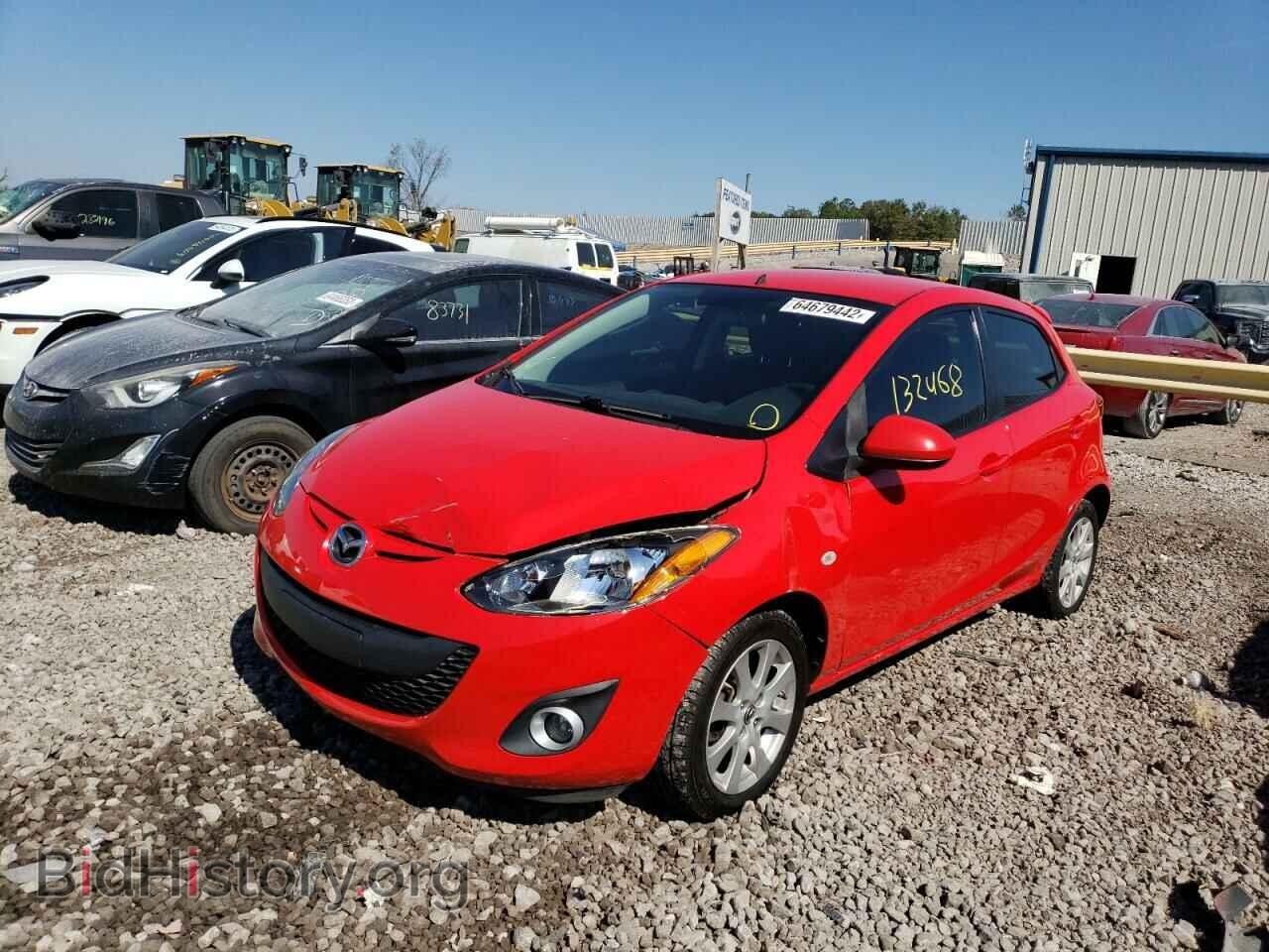 2013 MAZDA 2 - VIN: JM1DE1LY7D0153779 - Фото 2
