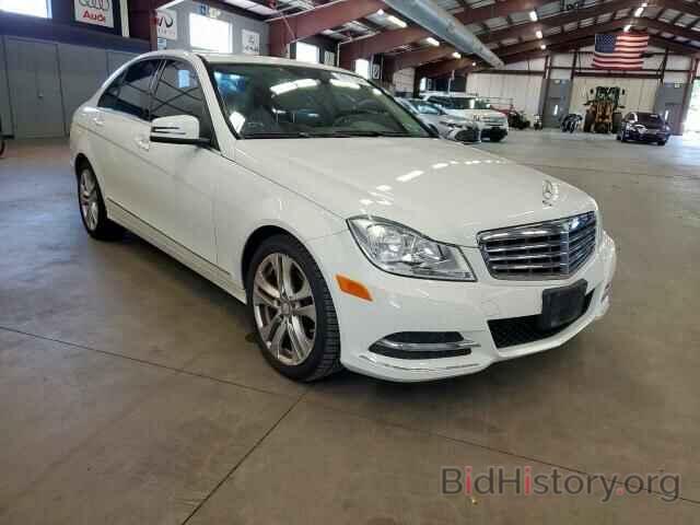 Photo WDDGF8BB9CR193443 - MERCEDES-BENZ C-CLASS 2012