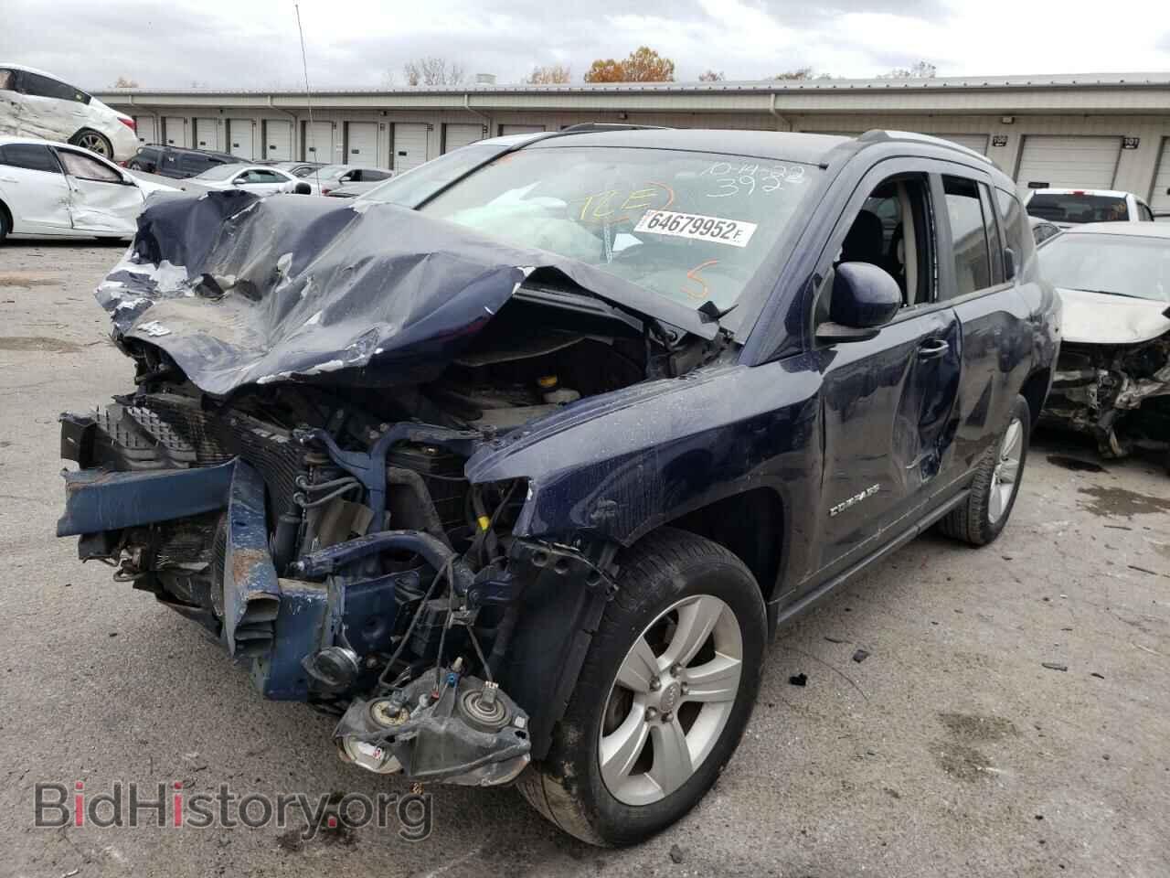 2014 JEEP COMPASS - VIN: 1C4NJDEB0ED575476 - Фото 2