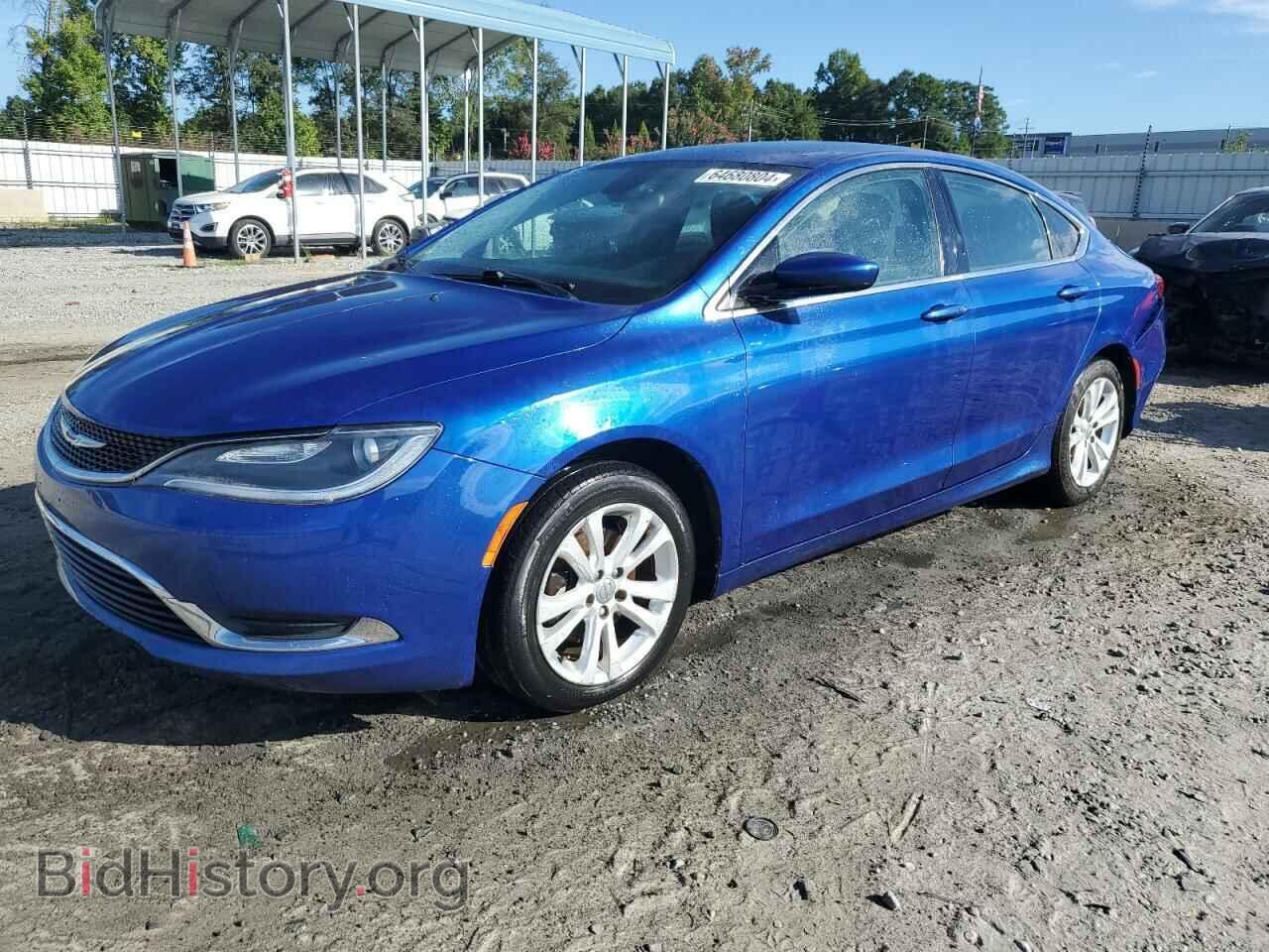 Фотография 1C3CCCAB9GN124503 - CHRYSLER 200 2016