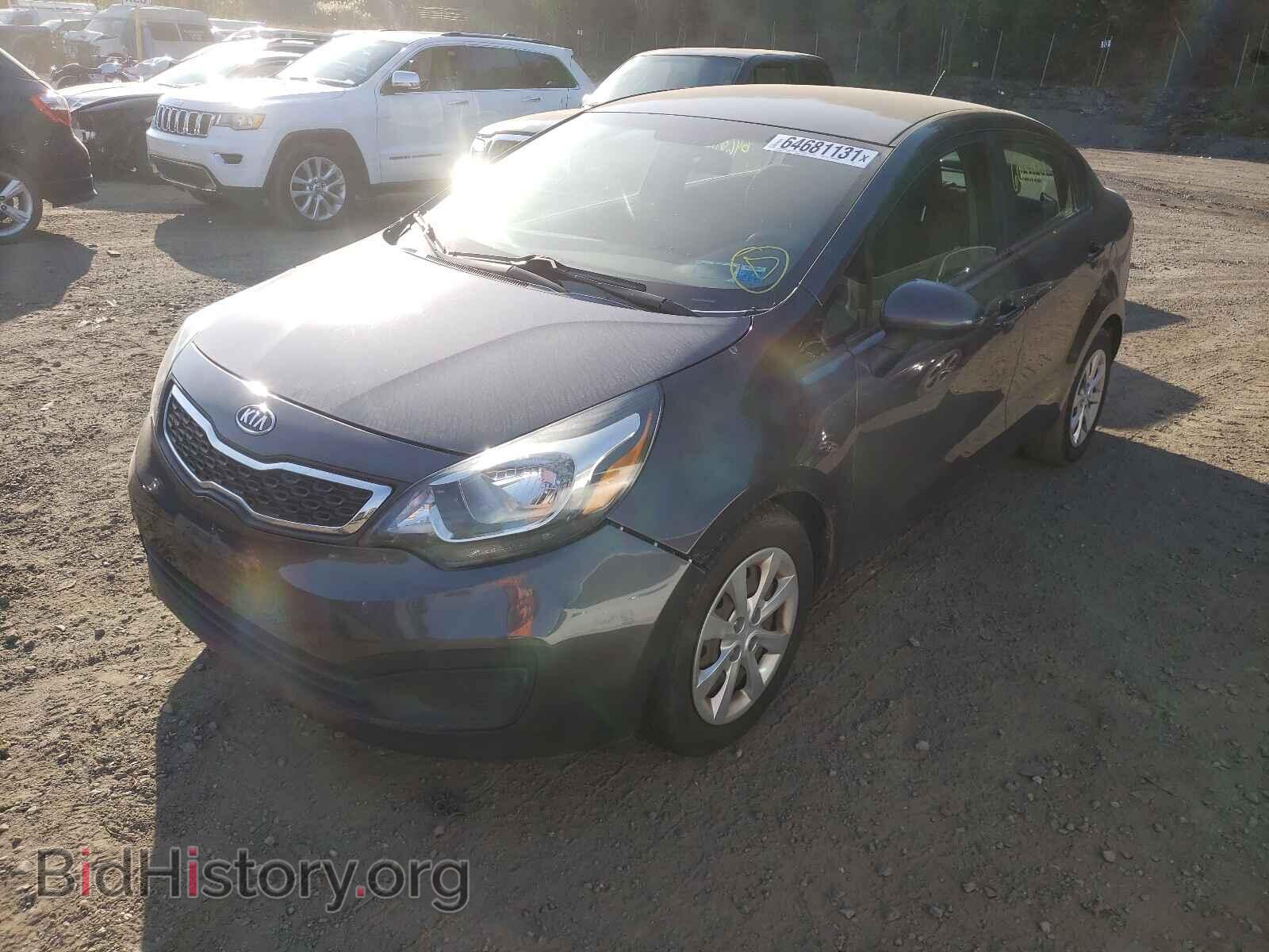 2013 KIA RIO - VIN: KNADN4A38D6116145 - Фото 2
