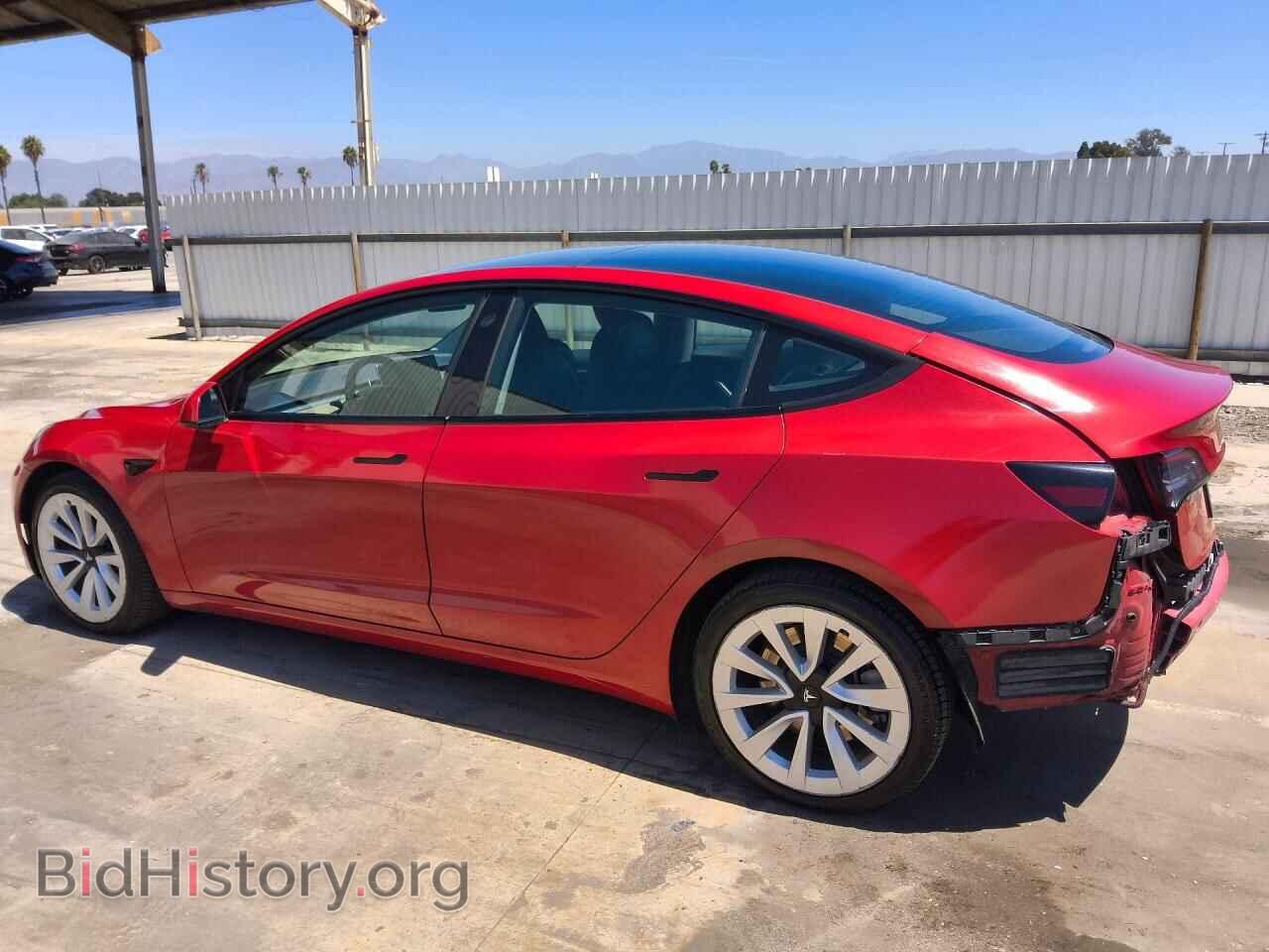 2022 TESLA MODEL 3 - VIN: 5YJ3E1EB2NF305054 - Photo 2