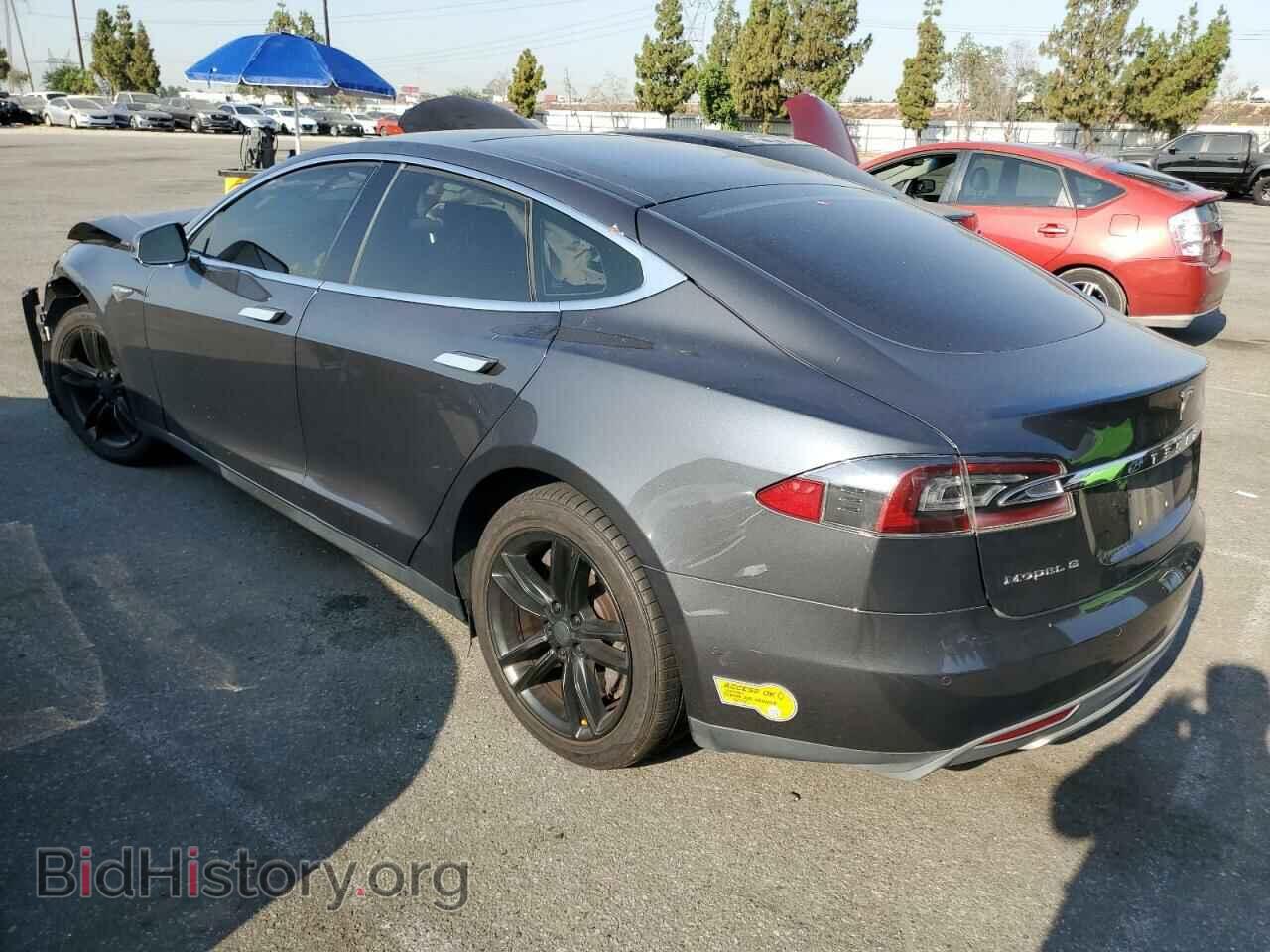 2015 TESLA MODEL S - VIN: 5YJSA1E2XFF110988 - Фото 2