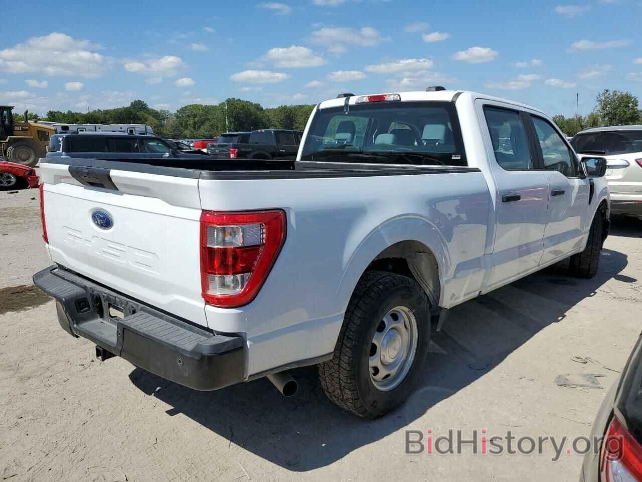 Report 1FTEW1C54NKE45743 FORD F-150 2022 WHITE GAS - price and damage ...