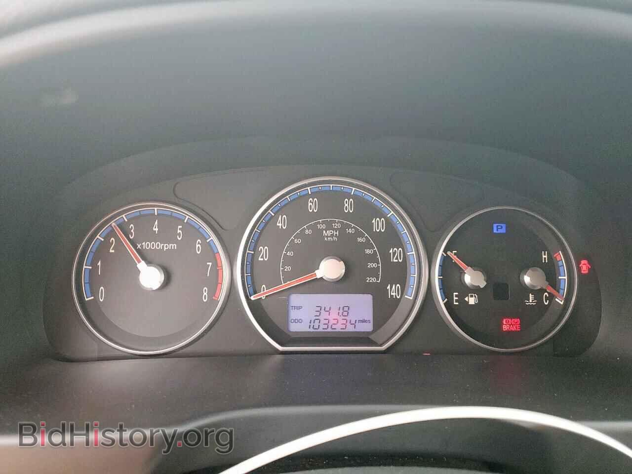 2009 HYUNDAI SANTA FE - VIN: 5NMSG13D89H292552 - Фото 9