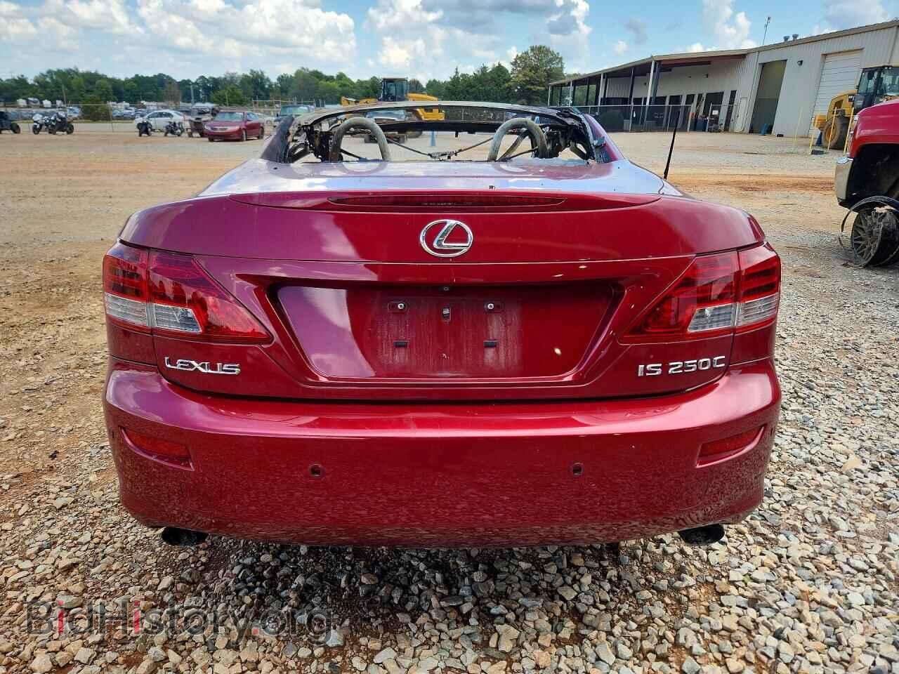 2010 LEXUS IS - VIN: JTHFF2C20A2508460 - Фото 6