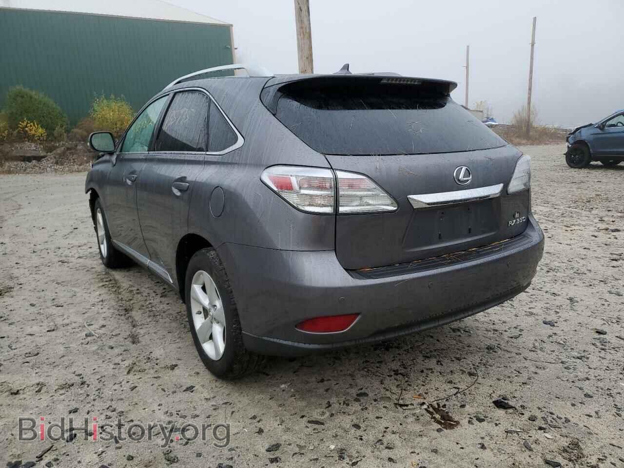 2012 LEXUS RX350 - VIN: 2T2BK1BA4CC125121 - Фото 3