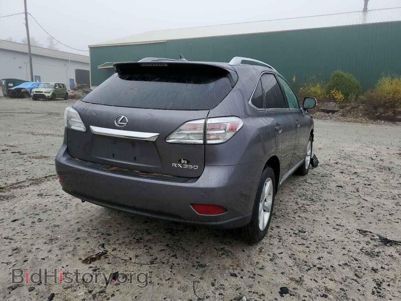 2012 LEXUS RX350 - VIN: 2T2BK1BA4CC125121 - Фото 4