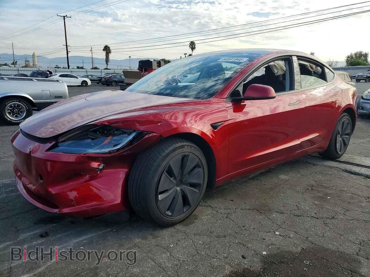 Photo 5YJ3E1EA2RF849423 - TESLA MODEL 3 2024