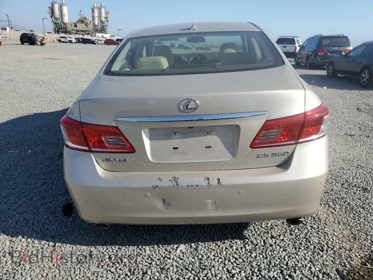 2010 LEXUS ES350 - VIN: JTHBK1EG0A2351932 - Фото 6