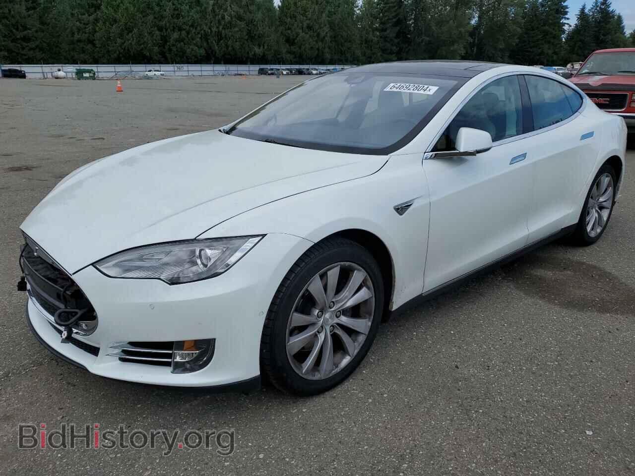 Фотография 5YJSA1S19EFP61670 - TESLA MODEL S 2014