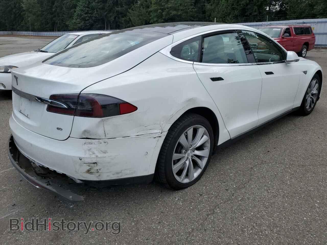 2014 TESLA MODEL S - VIN: 5YJSA1S19EFP61670 - Фото 3