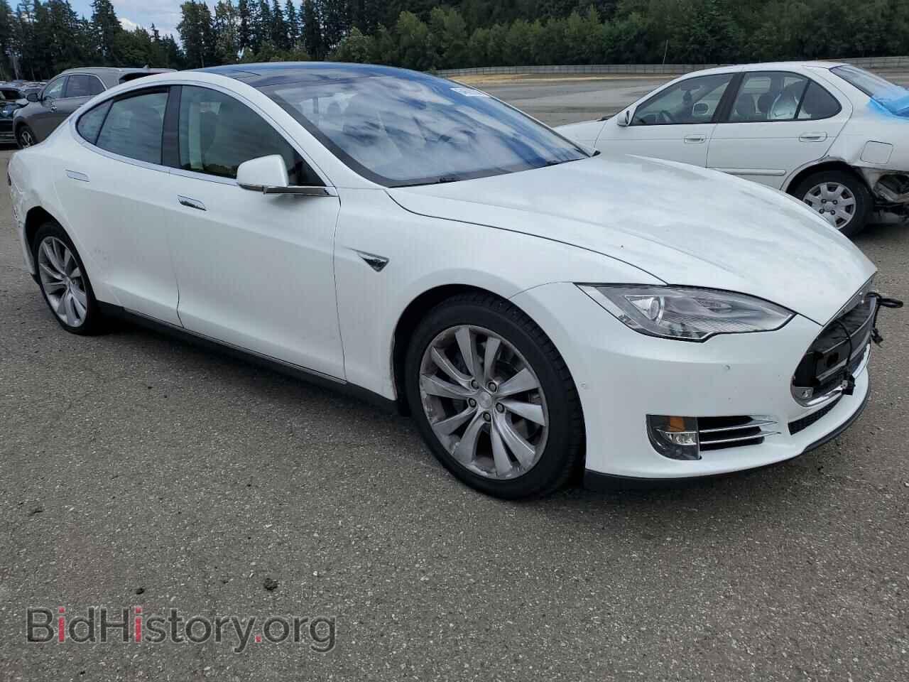 2014 TESLA MODEL S - VIN: 5YJSA1S19EFP61670 - Фото 4
