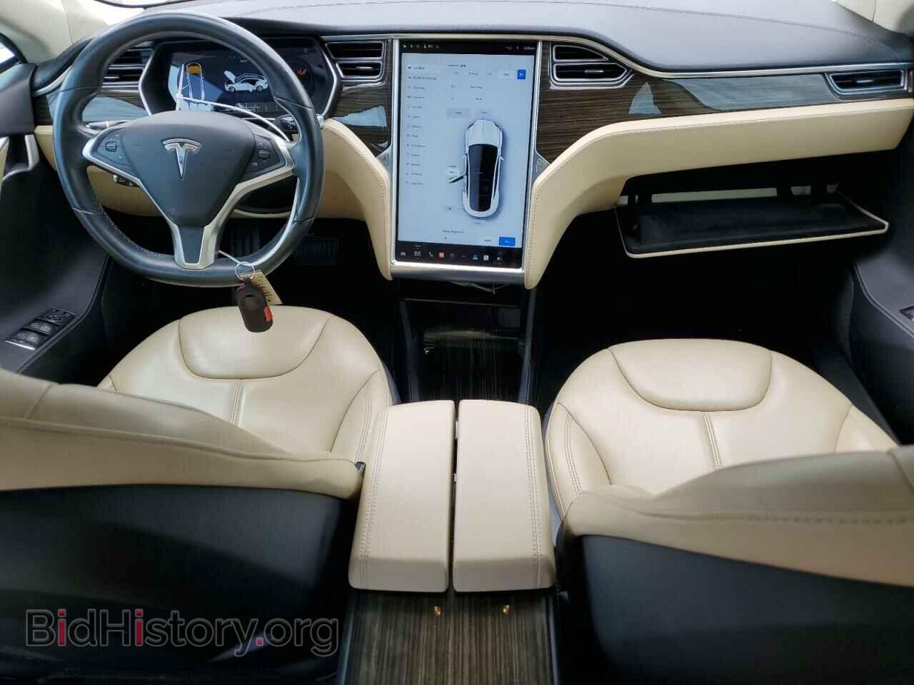 2014 TESLA MODEL S - VIN: 5YJSA1S19EFP61670 - Фото 8