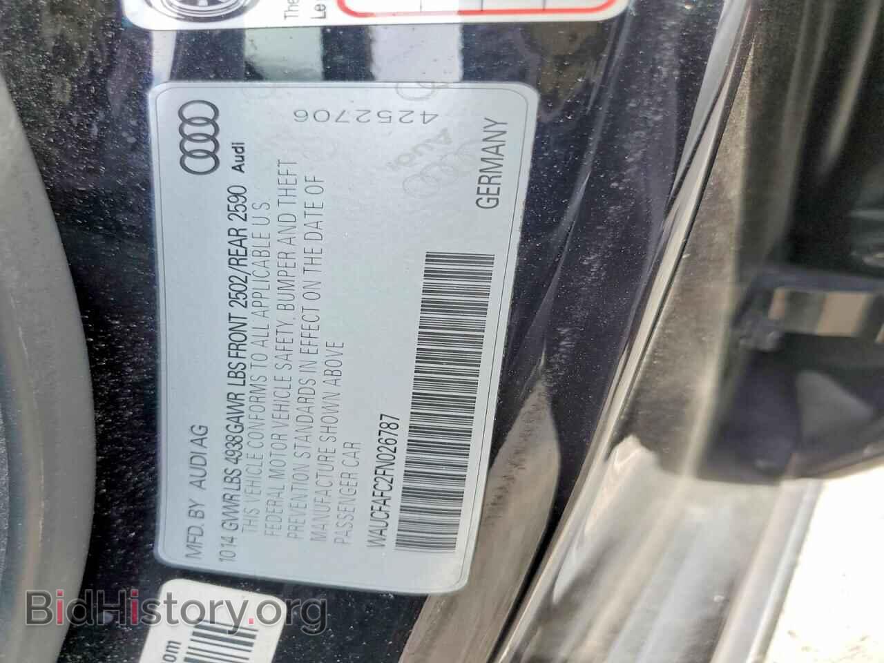 2015 AUDI A6 - VIN: WAUCFAFC2FN026787 - Photo 12