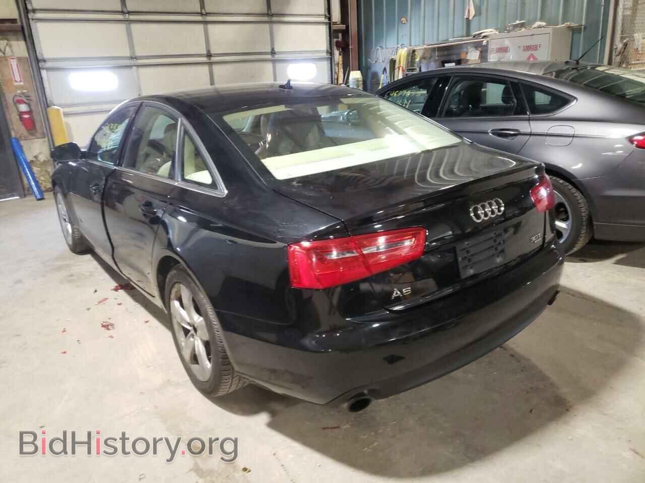 2012 AUDI A6 - VIN: WAUGGAFC8CN071551 - Фото 3
