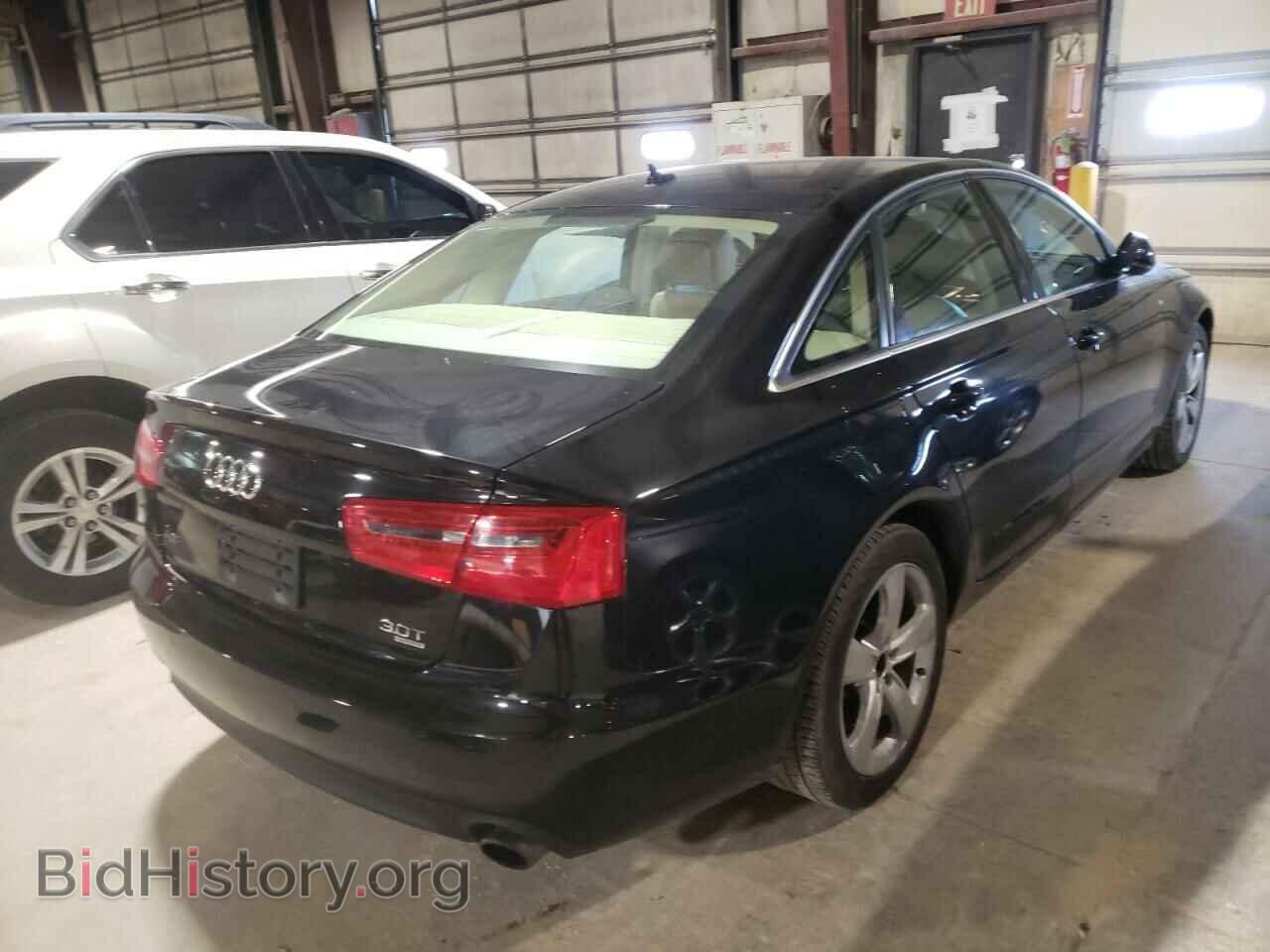 2012 AUDI A6 - VIN: WAUGGAFC8CN071551 - Фото 4