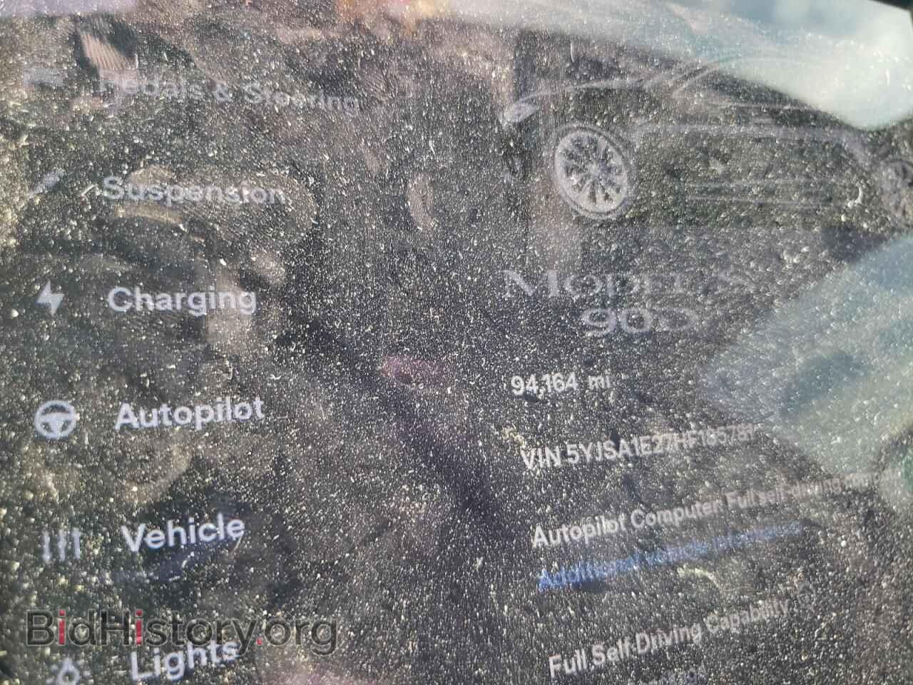 2017 TESLA MODEL S - VIN: 5YJSA1E27HF185781 - Photo 9