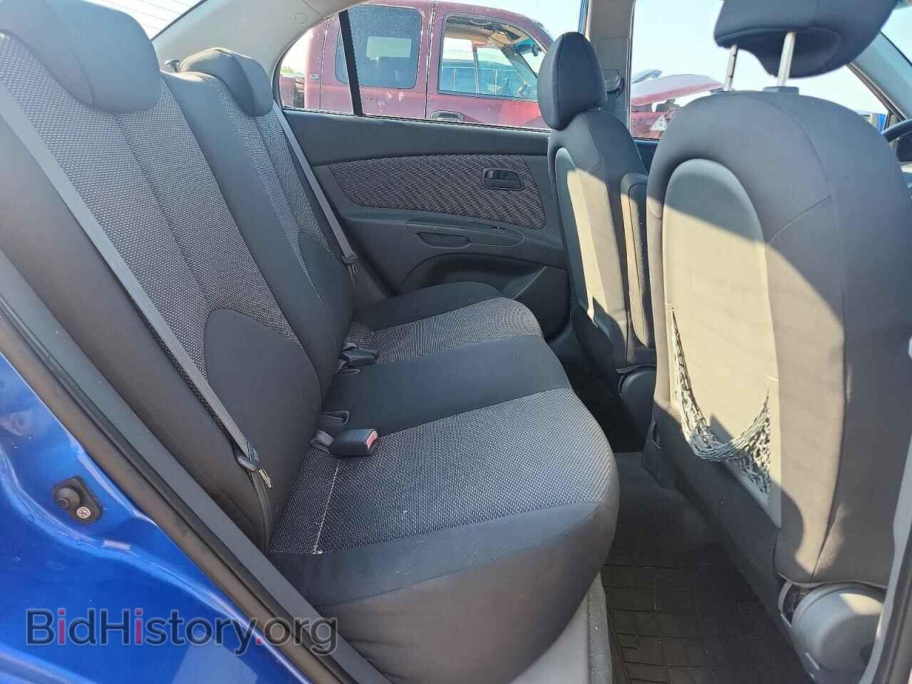 2009 KIA RIO - VIN: KNADE223396576100 - Фото 10