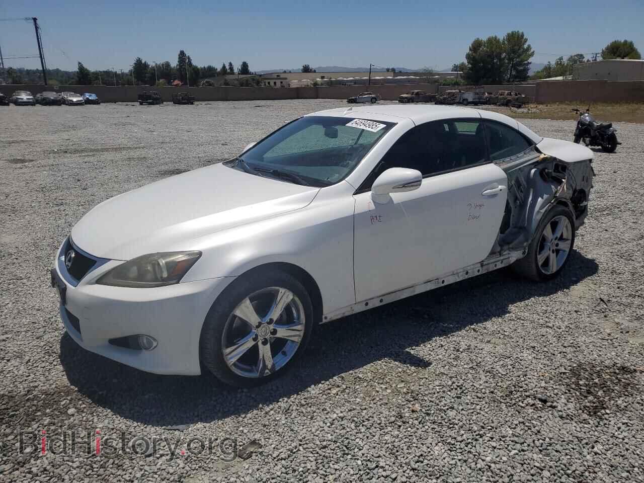 Photo JTHFF2C28C2525106 - LEXUS IS 2012