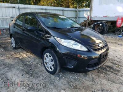 2013 Ford FIESTA Fiesta S, black — VIN 3FADP4AJ3DM203257, Copart