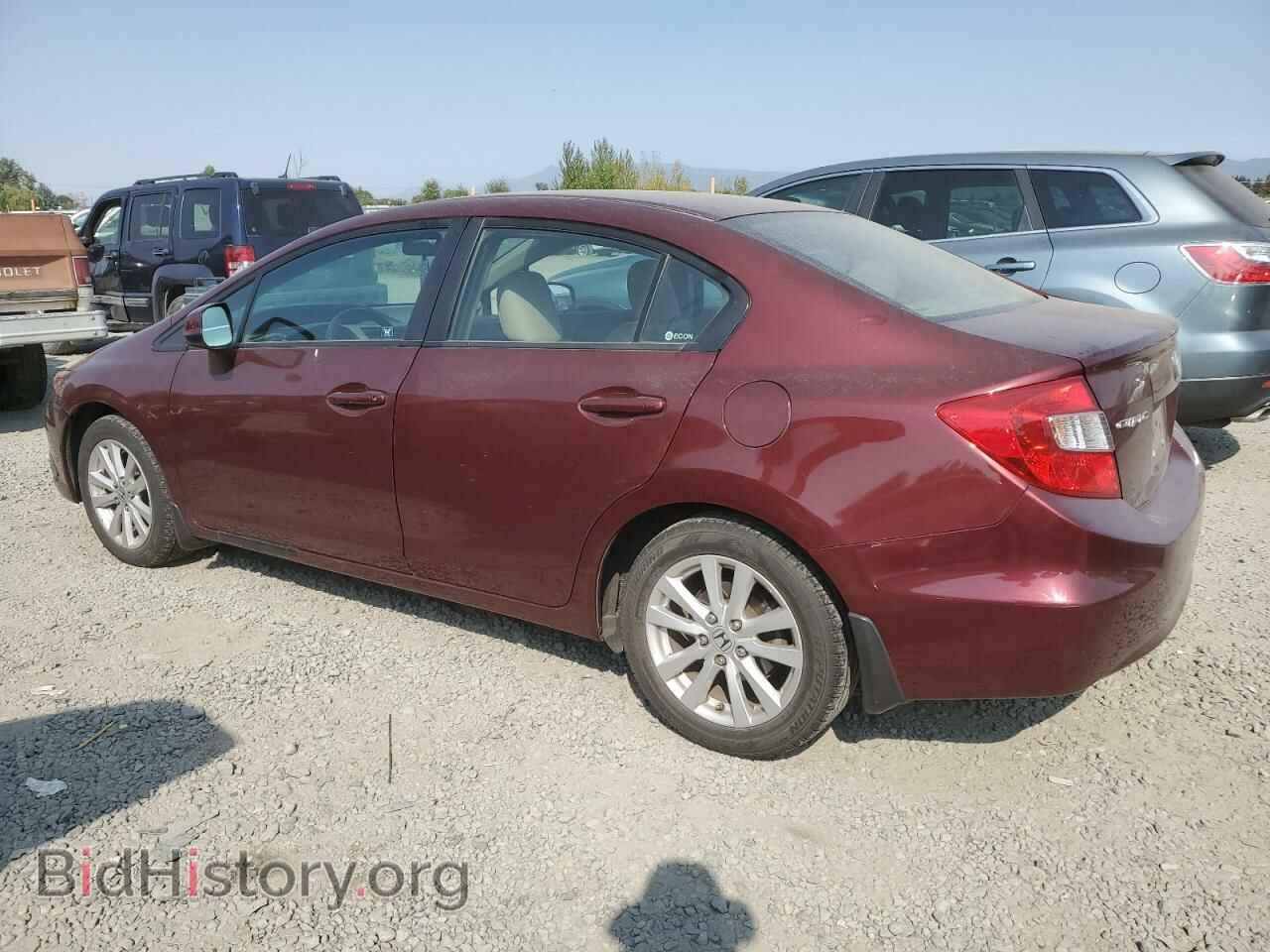 2012 HONDA CIVIC - VIN: 2HGFB2F99CH533729 - Фото 2