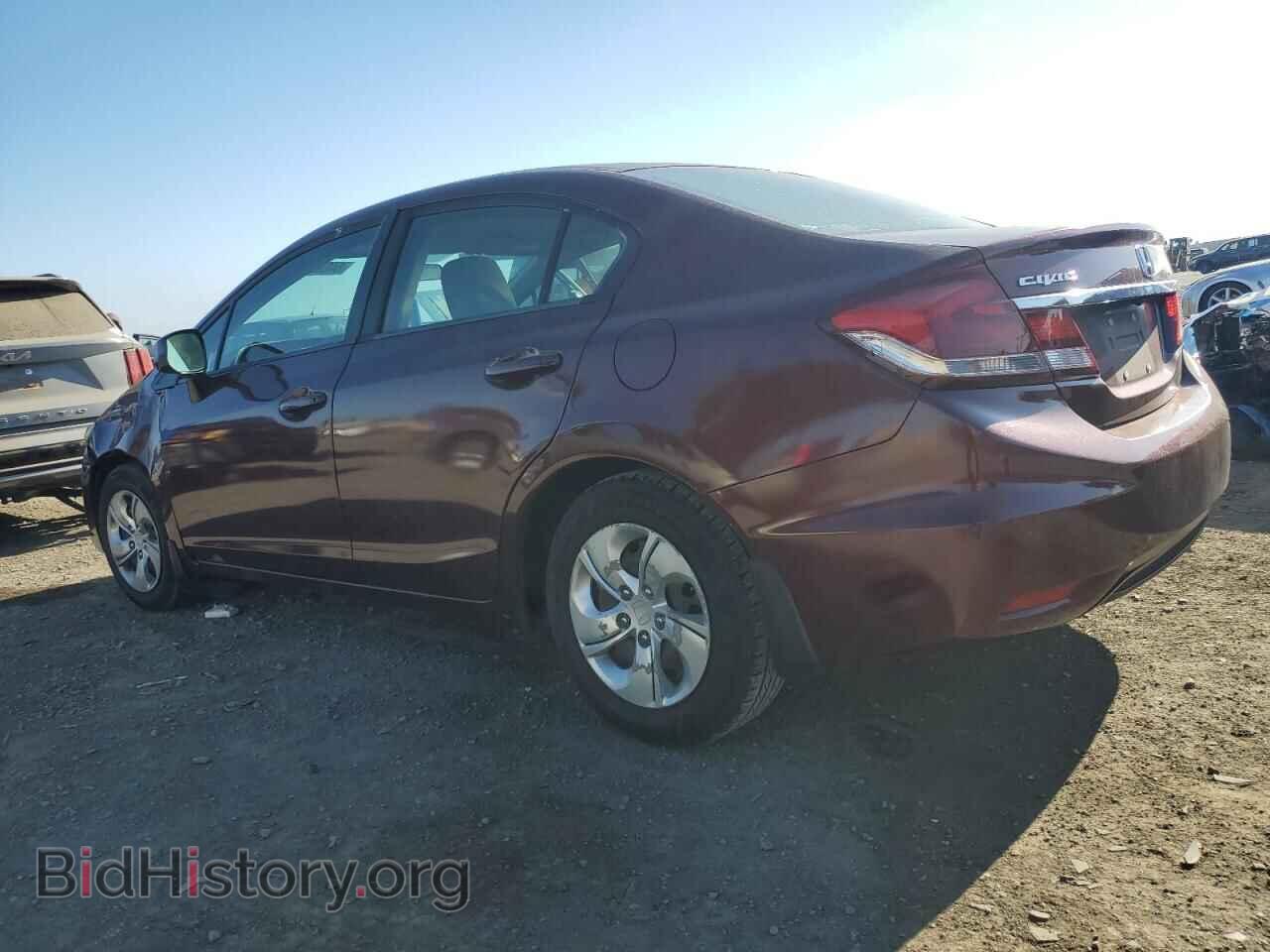 2013 HONDA CIVIC - VIN: 2HGFB2F57DH543741 - Фото 2