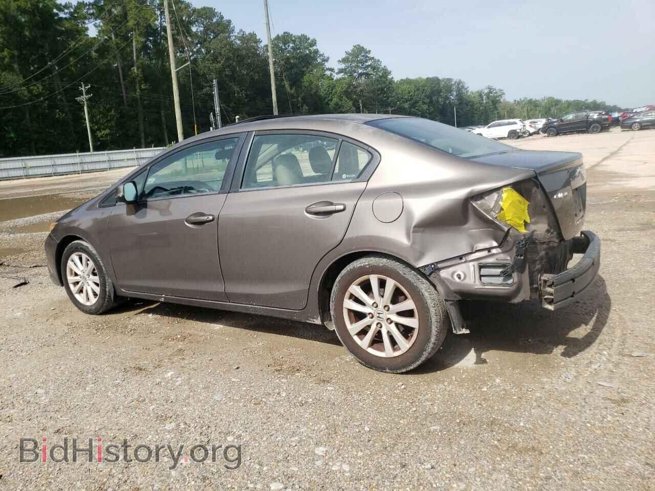 2012 HONDA CIVIC - VIN: 2HGFB2F94CH516739 - Фото 2