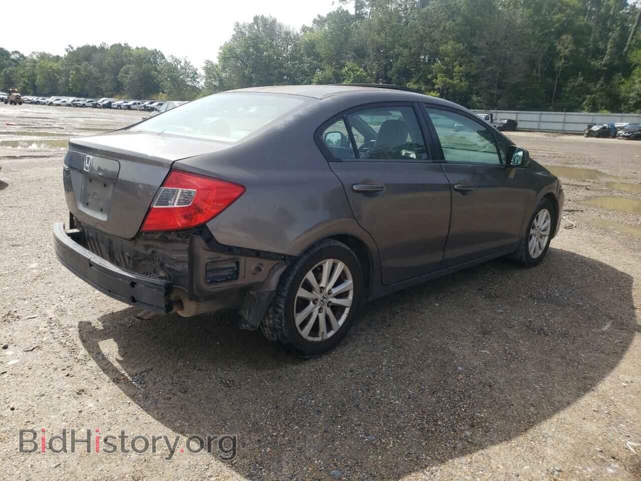 2012 HONDA CIVIC - VIN: 2HGFB2F94CH516739 - Фото 3