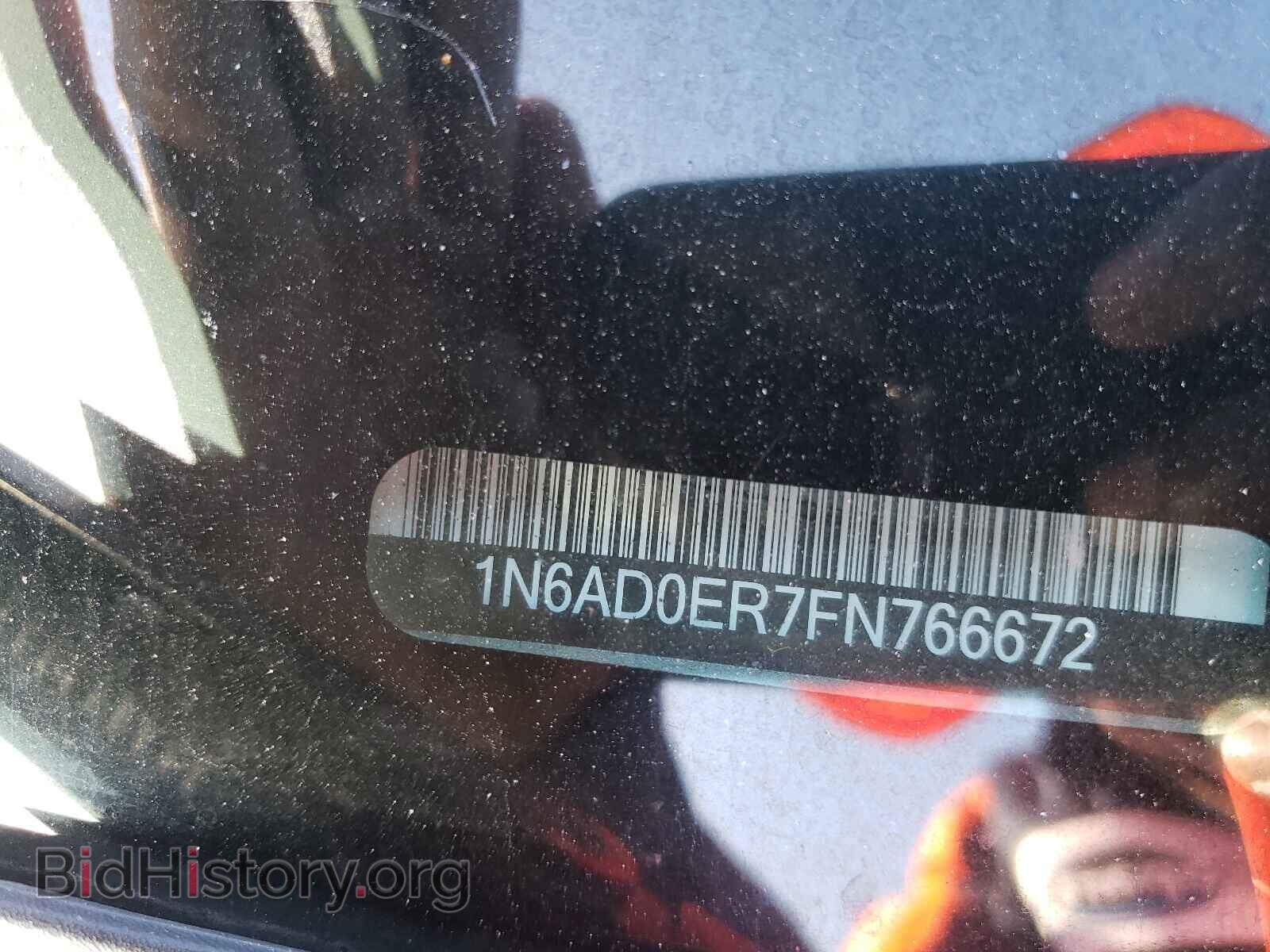 2015 NISSAN FRONTIER - VIN: 1N6AD0ER7FN766672 - Фото 10