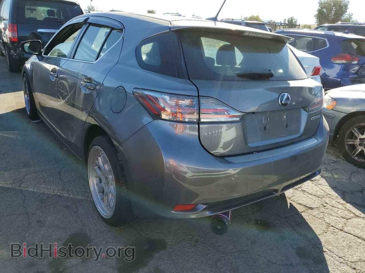 2013 LEXUS CT 200 - VIN: JTHKD5BH5D2170599 - Фото 3