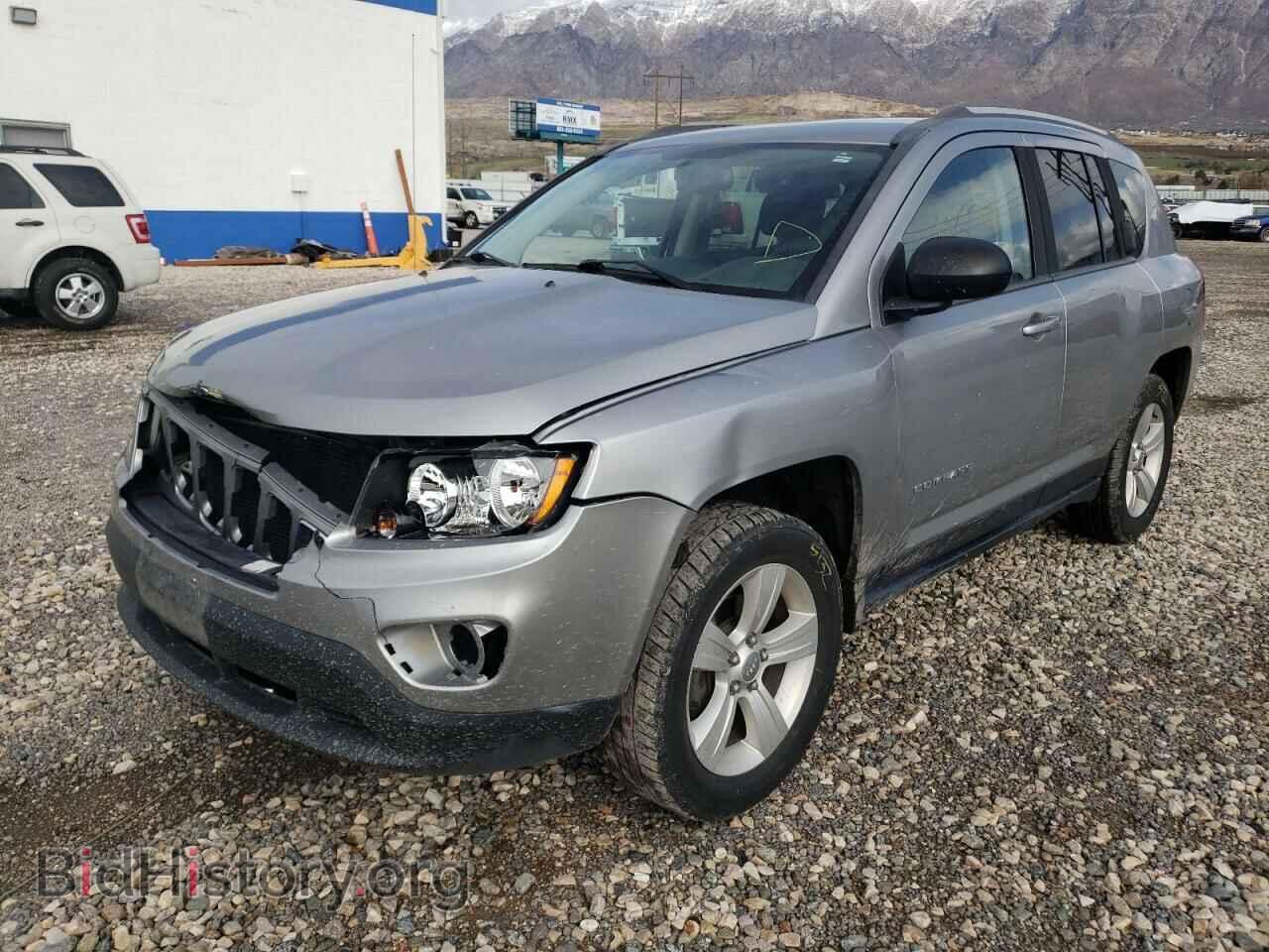 2016 JEEP COMPASS - VIN: 1C4NJDBB6GD757366 - Фото 2