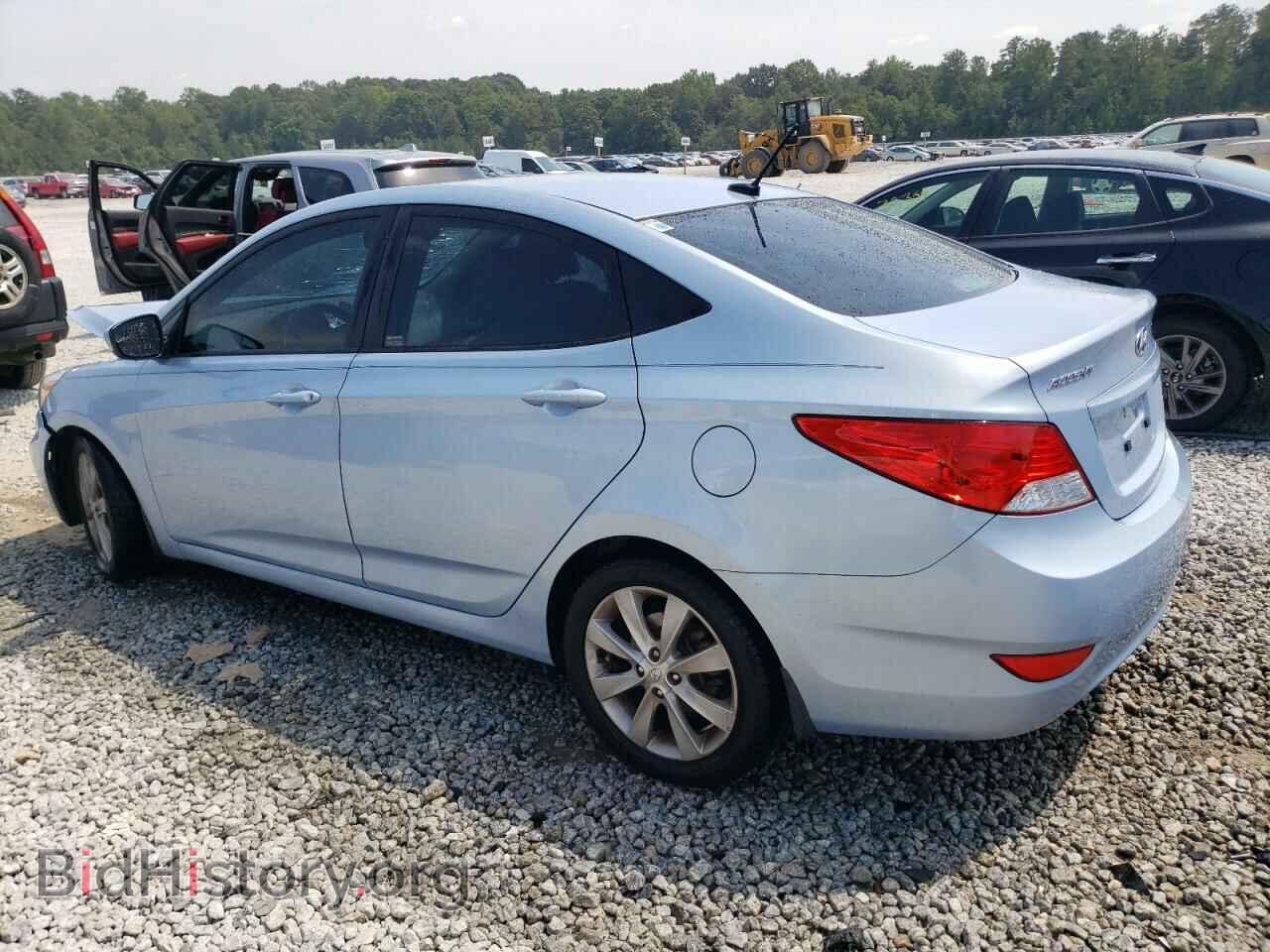 2014 HYUNDAI ACCENT - VIN: KMHCU4AE6EU701611 - Фото 2
