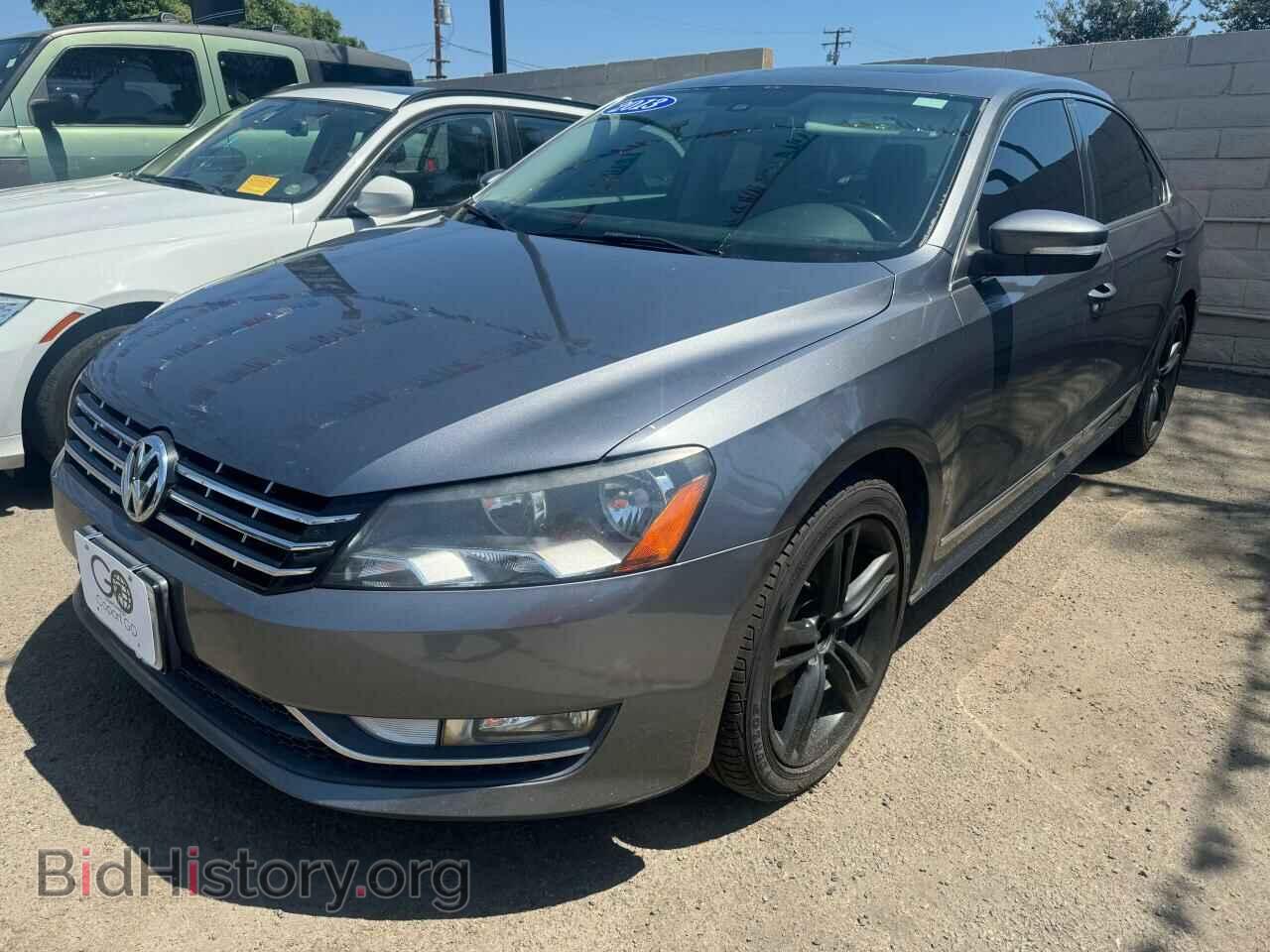 2013 VOLKSWAGEN PASSAT - VIN: 1VWBN7A34DC033693 - Фото 2