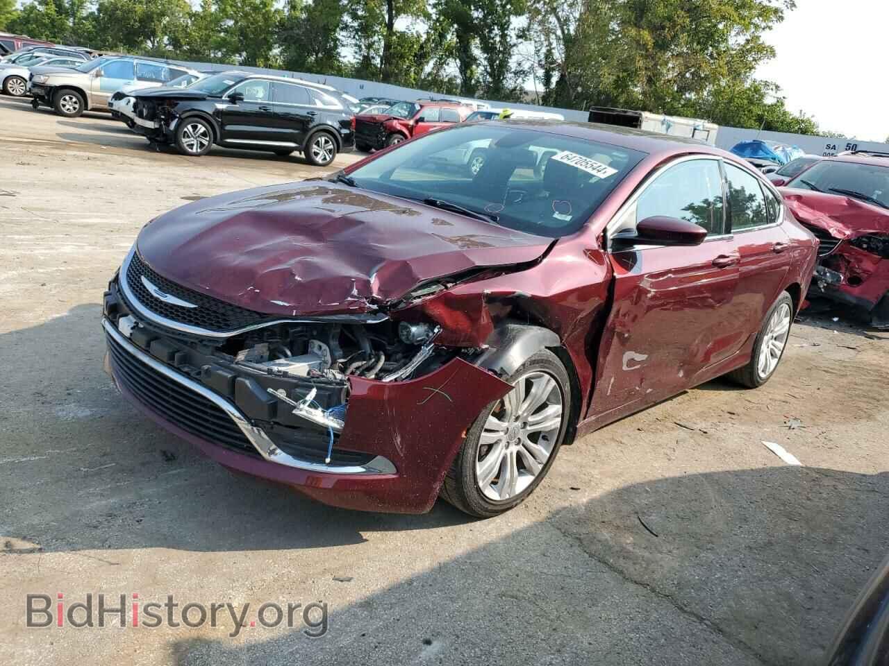 Фотография 1C3CCCABXGN109430 - CHRYSLER 200 2016
