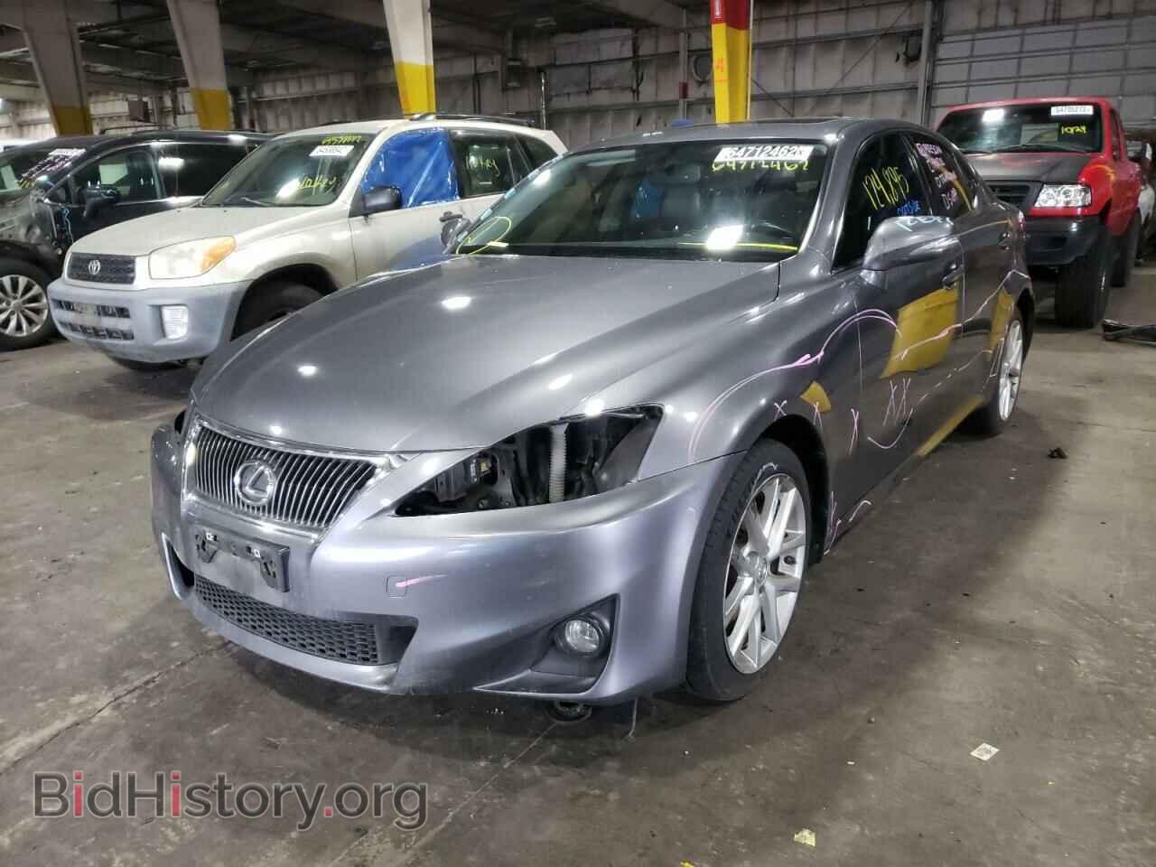 2012 LEXUS IS - VIN: JTHCF5C27C5053807 - Фото 2