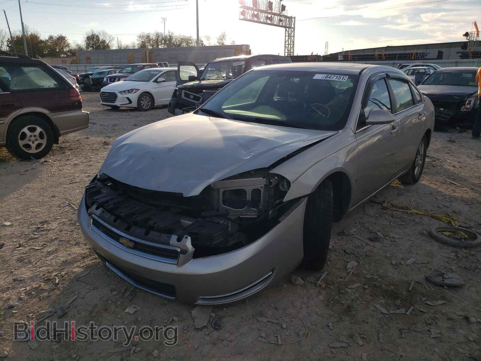 2008 CHEVROLET IMPALA - VIN: 2G1WT58K281295101 - Фото 2