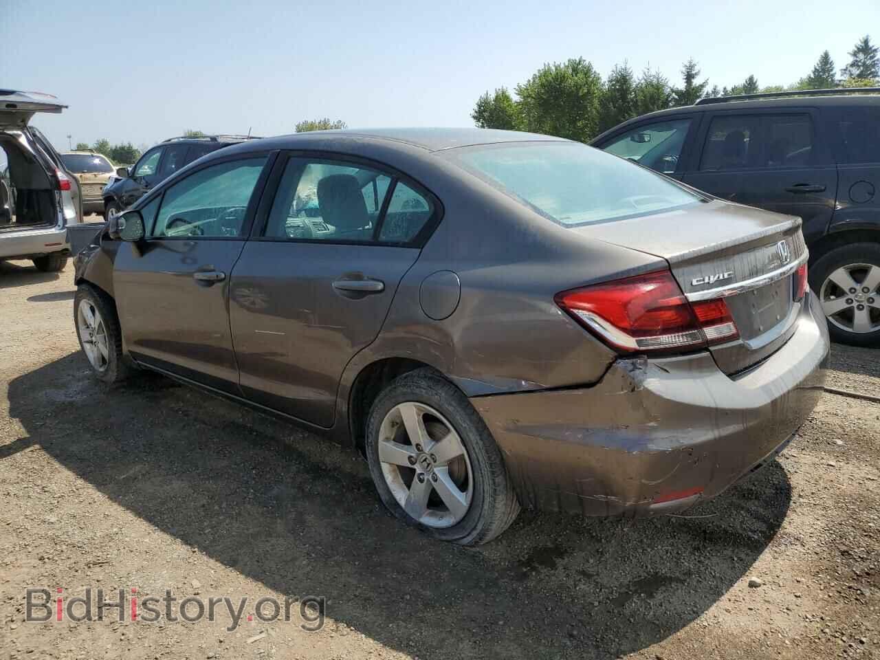 2013 HONDA CIVIC - VIN: 2HGFB2F45DH034710 - Фото 2
