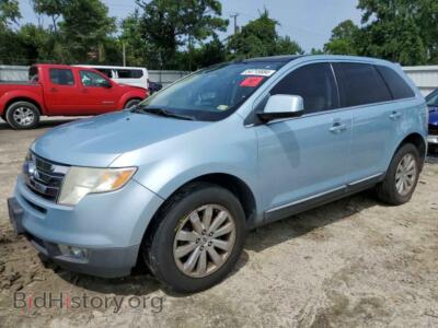 2008 Ford EDGE Limited, turquoise — VIN 2FMDK39C58BA44141, Copart