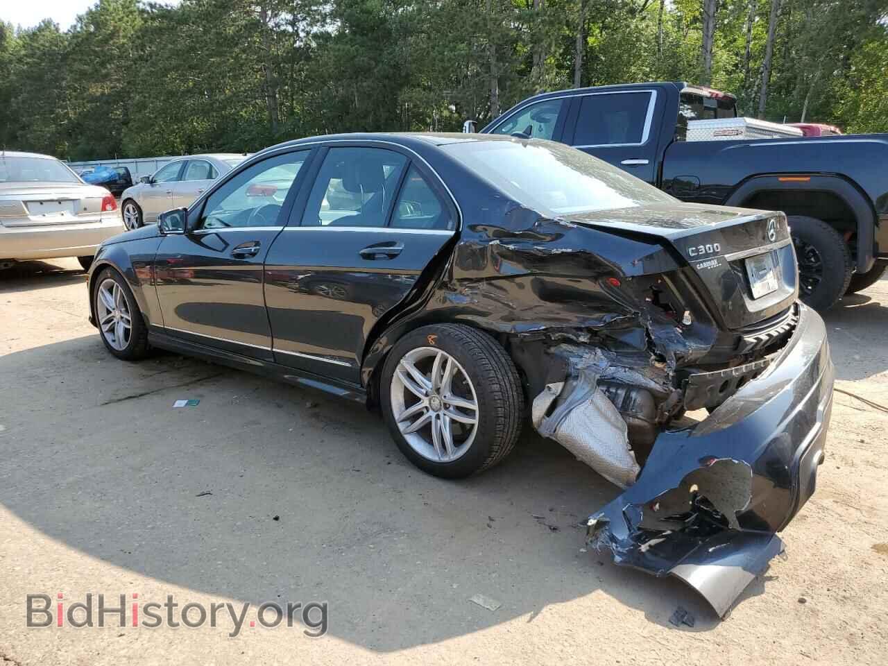 2012 MERCEDES-BENZ C-CLASS - VIN: WDDGF8BB7CA623680 - Фото 2